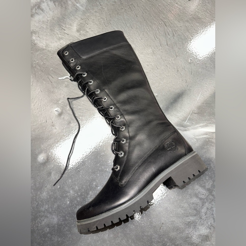 Timberland Black Lace Up Boots